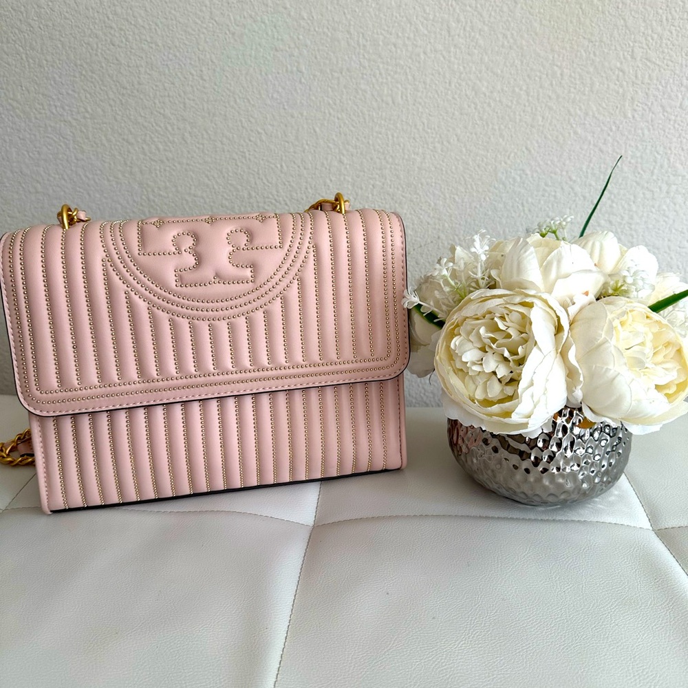 Tory Burch Fleming Stud Convertible Shoulder Bag NWT